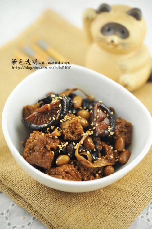 四喜烤麸的做法