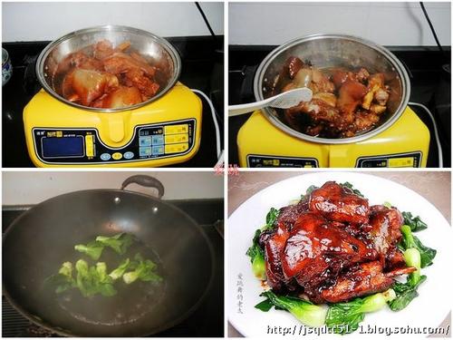 腐乳猪蹄膀的做法