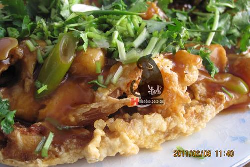 浇汁大黄花鱼的做法