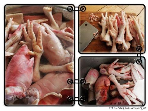 猪蹄子鸡爪的做法