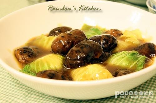 冬菇绍菜卷的做法