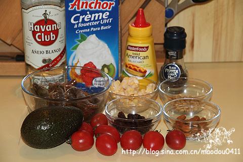 牛油果什锦沙拉的做法