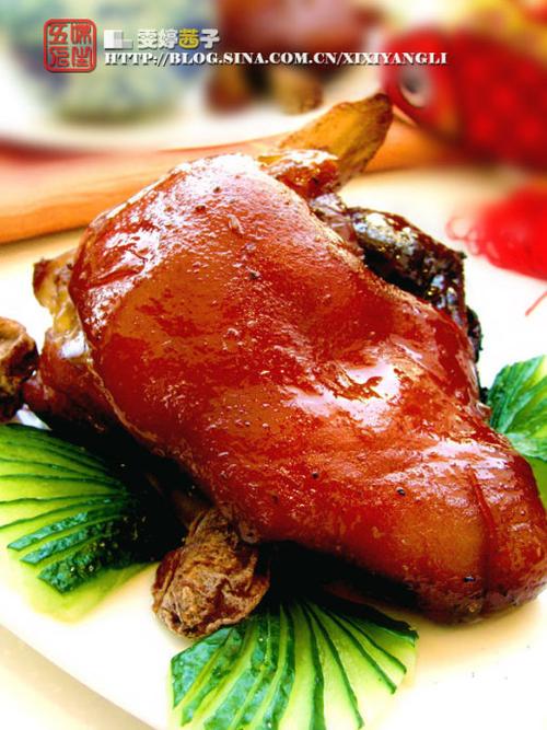 可乐话梅蹄膀的做法