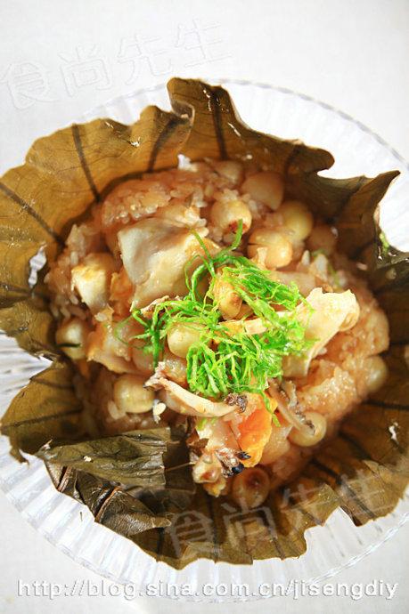 荷叶黄金包的做法