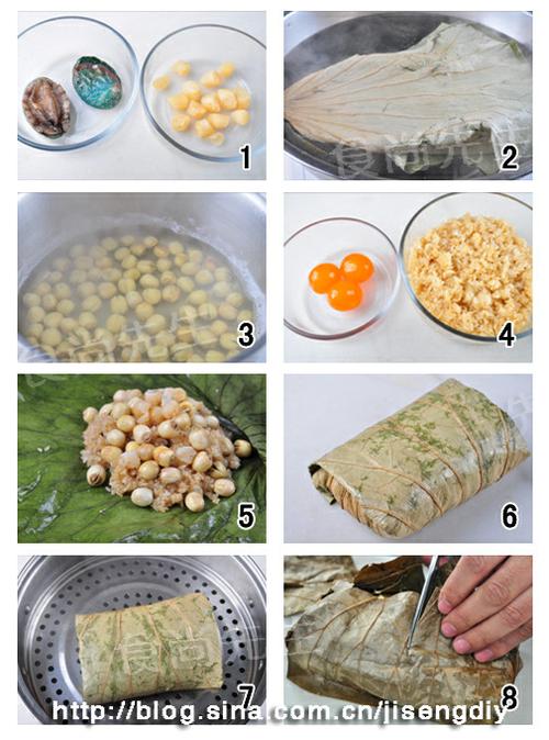 荷叶黄金包的做法