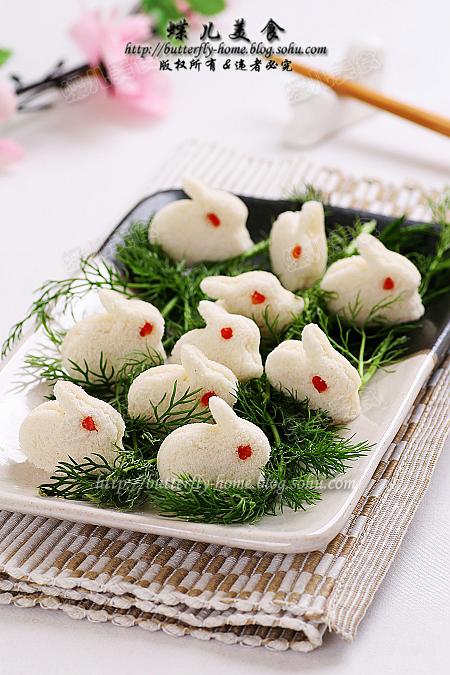 小兔子松糕的做法