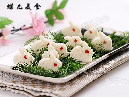 小兔子松糕的做法