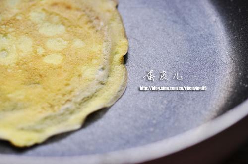 麻酱鸡丝蛋卷的做法