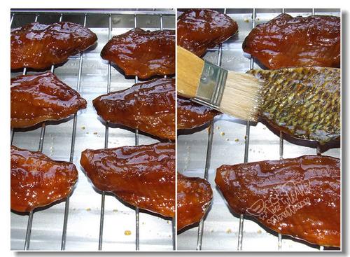 烤鱼片和鱼头萝卜汤和辣蒸鱼腩的做法