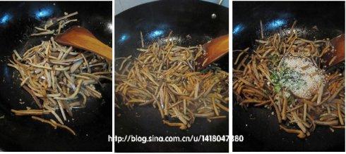 豆豉炒香干的做法