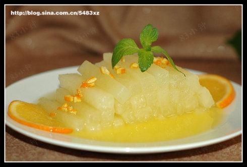 橙汁冬瓜的做法