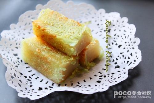 脆皮椰汁年糕的做法