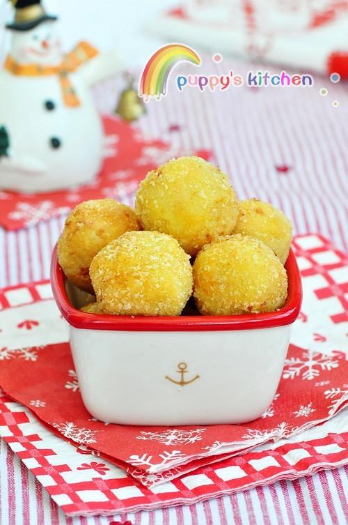 香酥薯球的做法