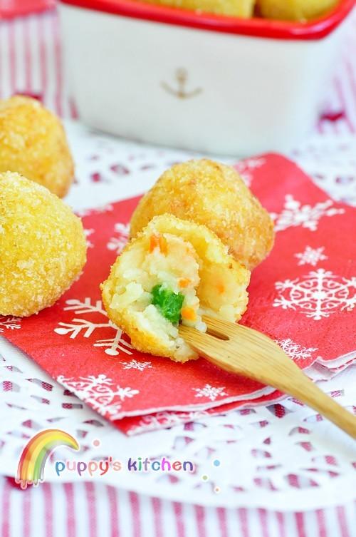 香酥薯球的做法