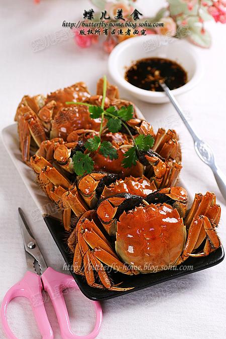 清蒸膏蟹的做法