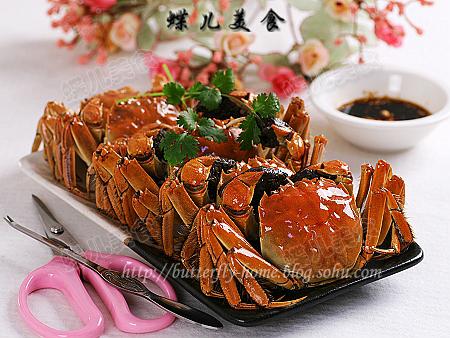 清蒸膏蟹的做法