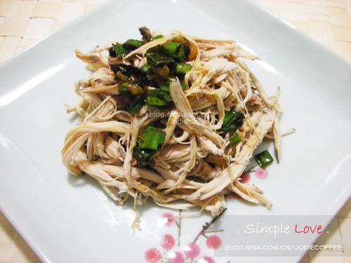 多味鸡丝的做法