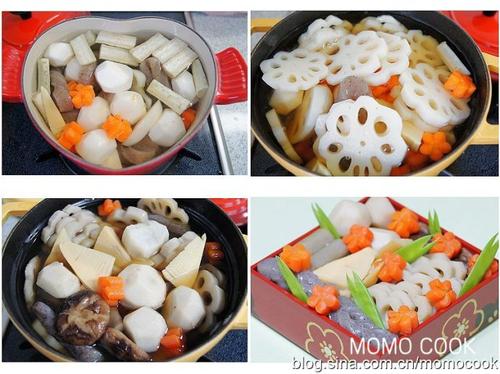 日式根菜杂煮的做法
