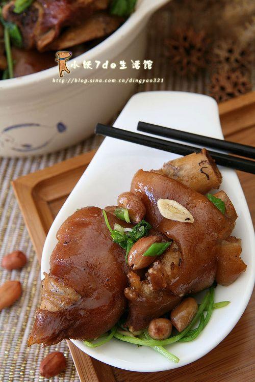 花生可乐猪蹄的做法