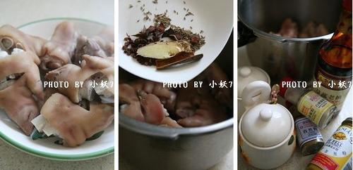 花生可乐猪蹄的做法