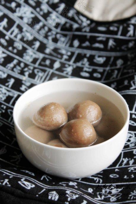 青稞黑芝麻汤圆的做法