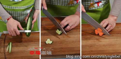 石窖五彩时蔬的做法