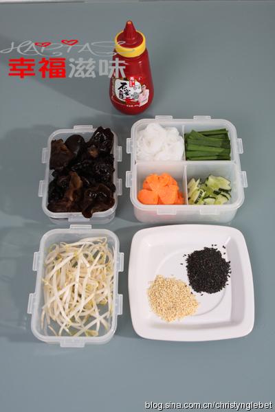 石窖五彩时蔬的做法