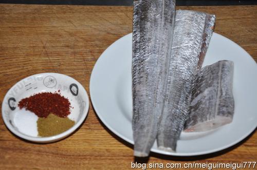 香辣带鱼的做法