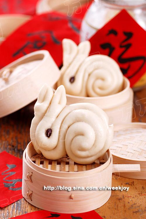 双兔迎春的做法