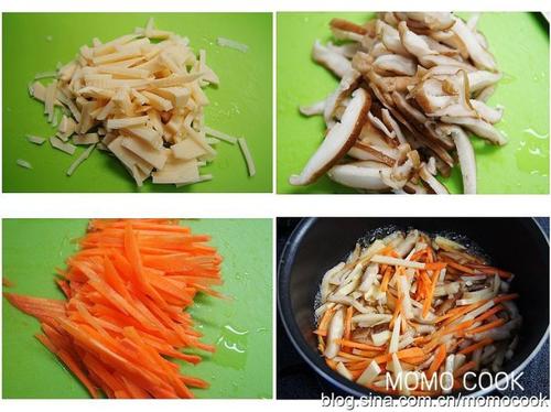 锦丝三文鱼散寿司的做法