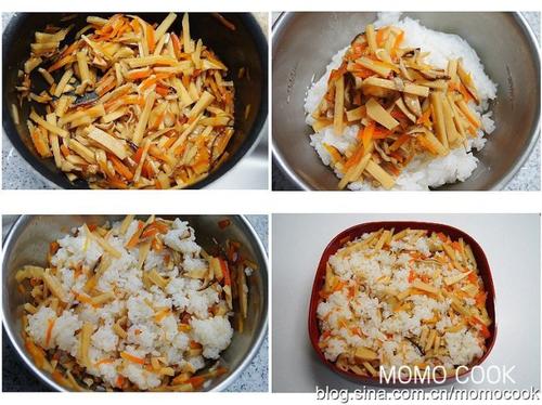 锦丝三文鱼散寿司的做法