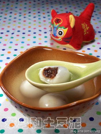 巧克力汤圆的做法