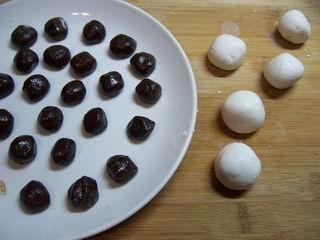 巧克力汤圆的做法