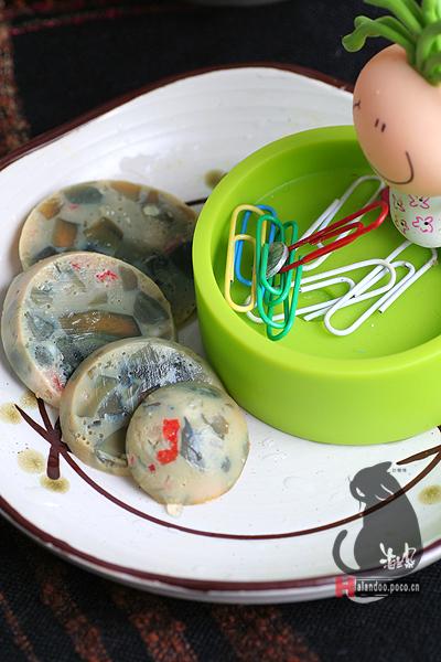 松花蒸鸡蛋的做法