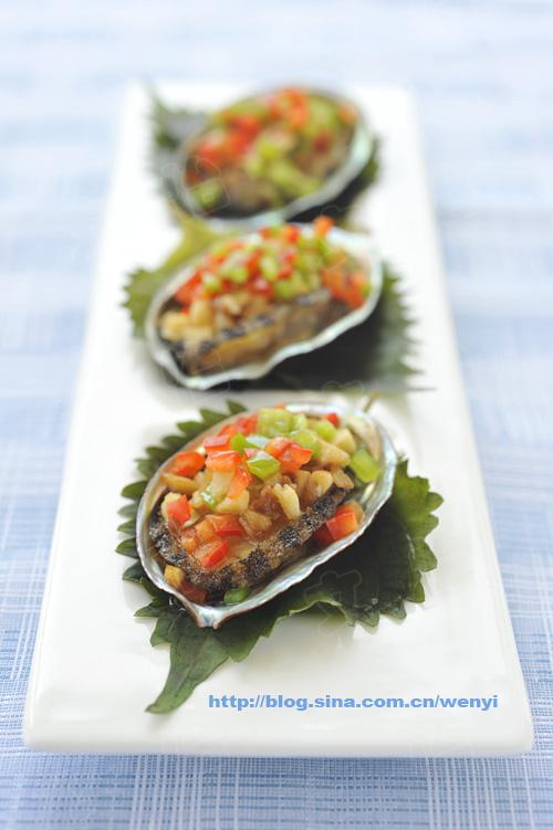 蒜蓉蒸鲍鱼的做法