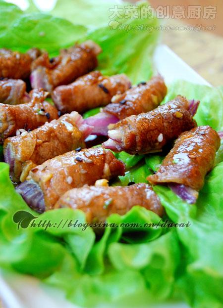 洋葱牛肉卷的做法