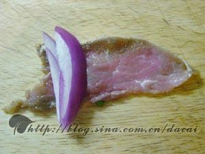 洋葱牛肉卷的做法