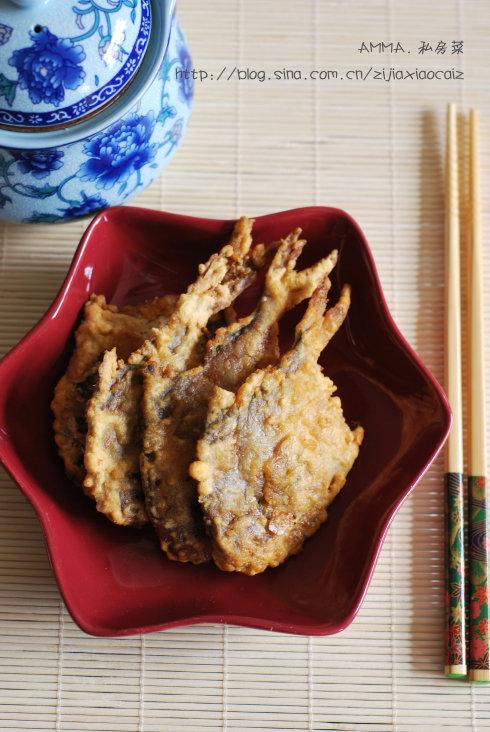 干炸小鲳鱼的做法