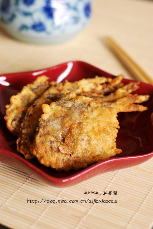 干炸小鲳鱼的做法