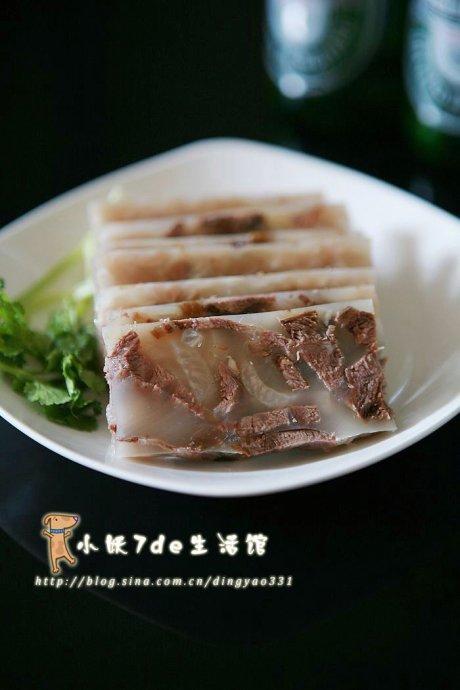 水晶牛肉的做法