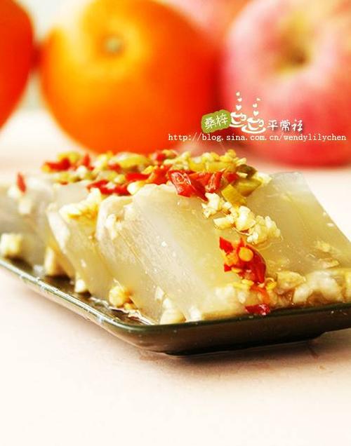 水晶肉皮冻的做法