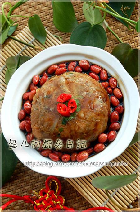 花生拌鱼冻的做法