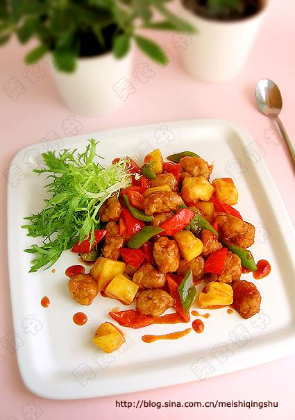 菠萝咕咾肉的做法