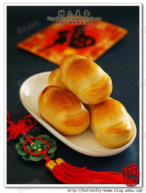 香烤金元宝馒头的做法