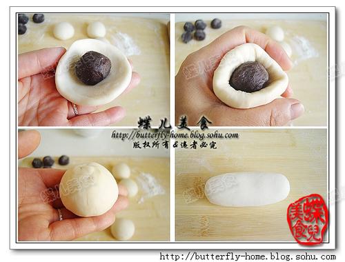 香烤金元宝馒头的做法