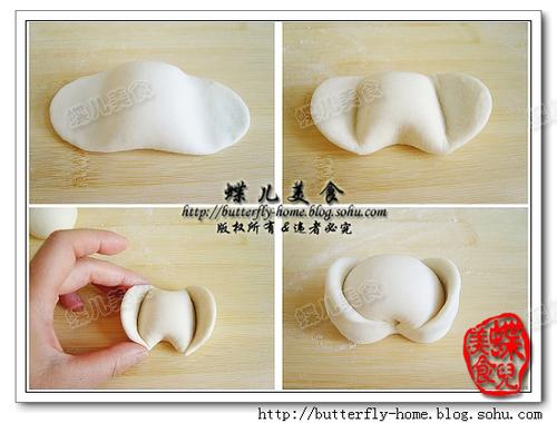 香烤金元宝馒头的做法