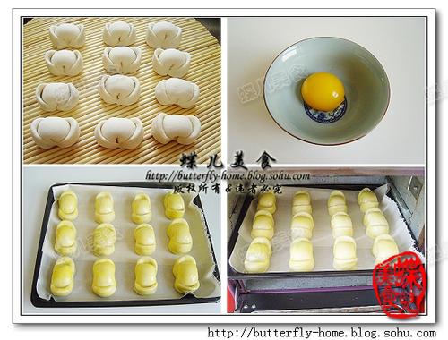 香烤金元宝馒头的做法