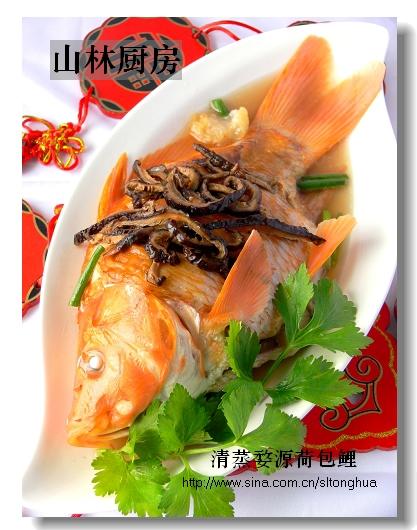 清蒸婺源荷包红鲤的做法