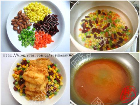 茄汁浇鱼柳的做法