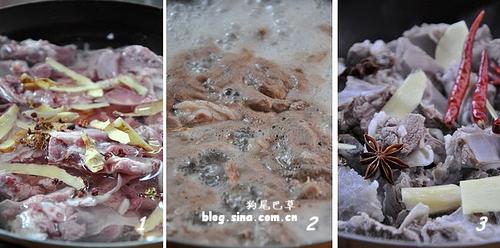 胡萝卜黑山羊火锅的做法